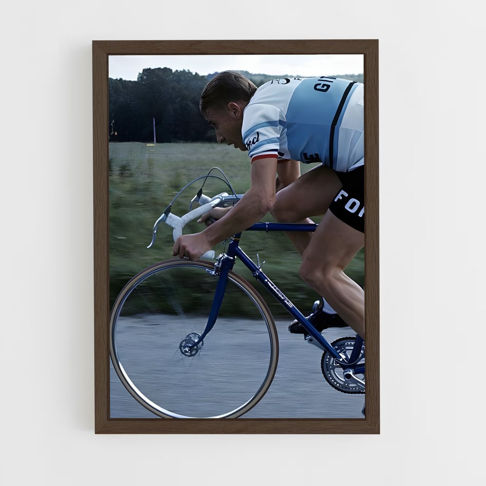 Poster L'Escapade d'Anquetil – affiche Cyclisme (vue 5)